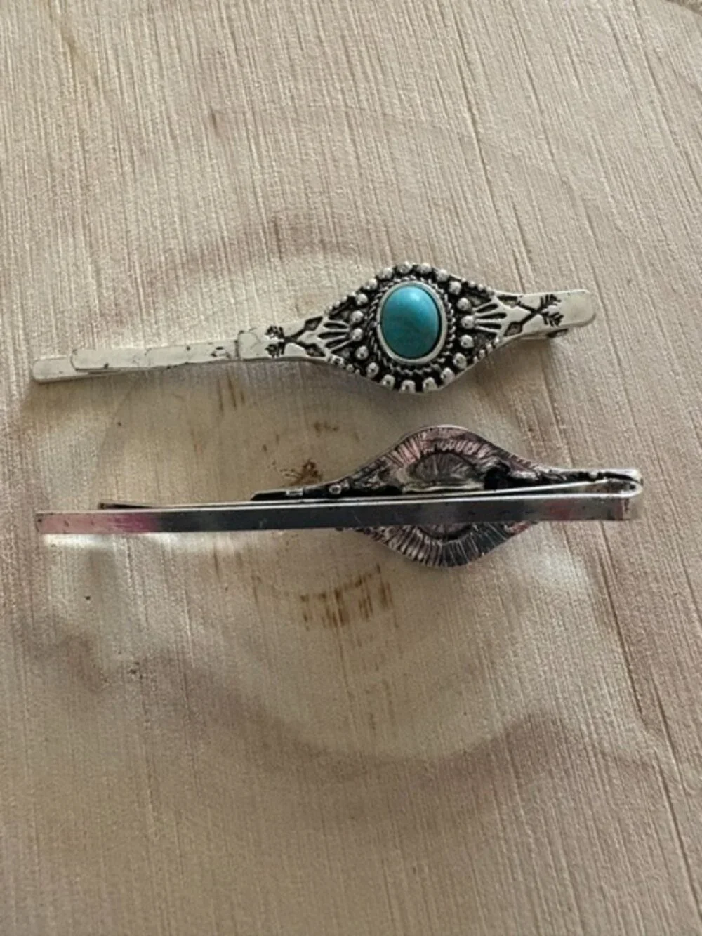TIPI Western Turquoise Bobby Pin Set of 2 NWT